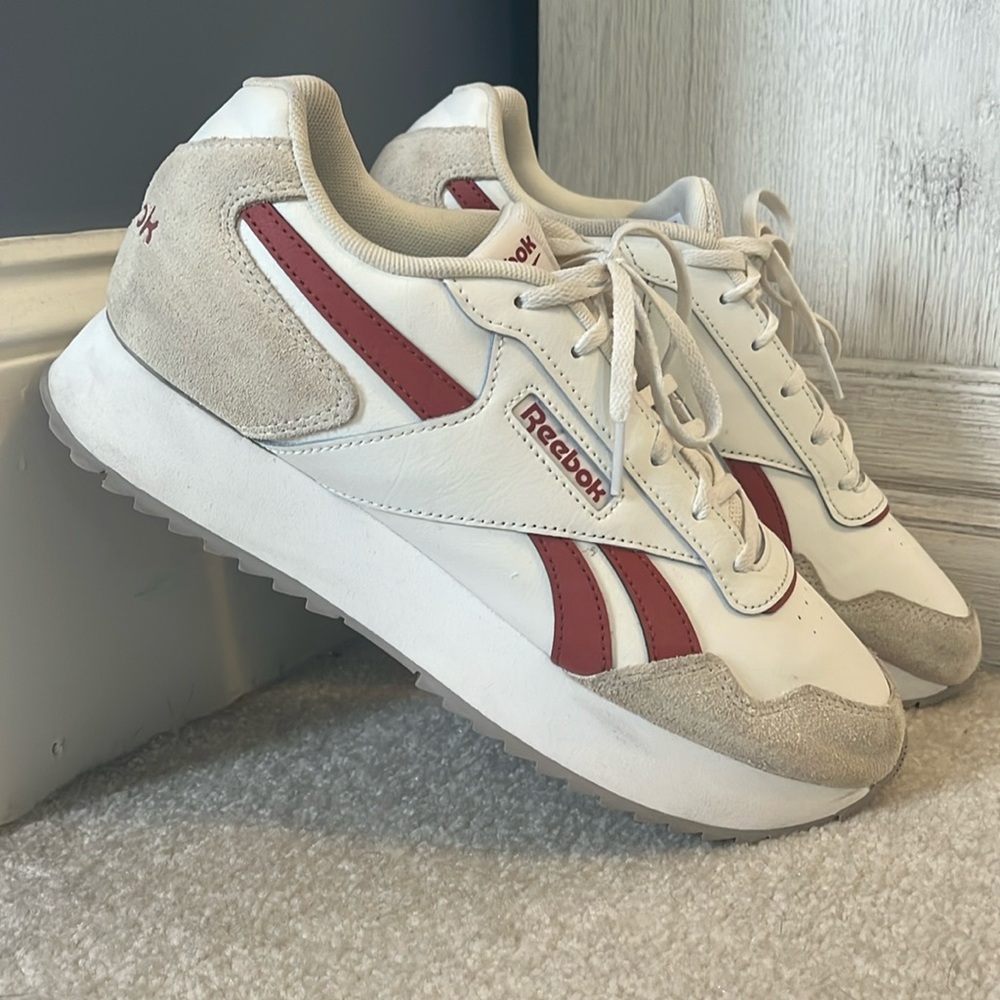 Reebok Glide Ripple Double Sneaker - Ivory - 10